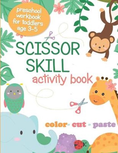 Scissor Skill Activity Book, Mary Cookie - Paperback - 9781801910439