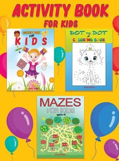 Activity Book for Kids, Dany Rebby - Gebonden - 9781802217964