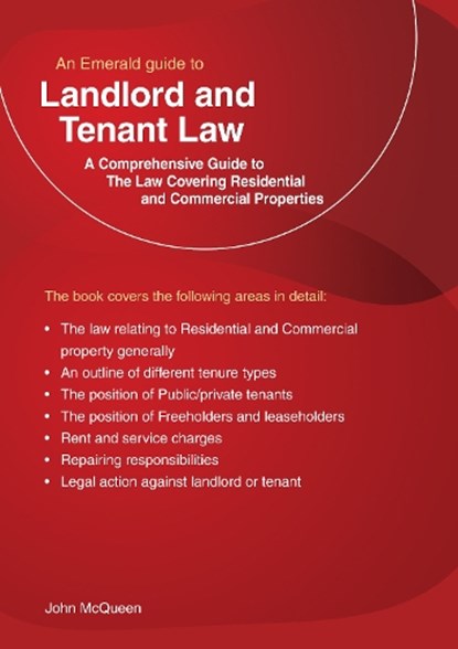 An Emerald Guide to Landlord and Tenant Law, John McQueen - Paperback - 9781802360936