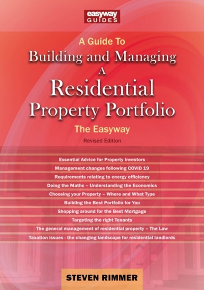 A Guide to Building and Managing a Residential Property Portfolio, Steven Rimmer - Paperback - 9781802361674