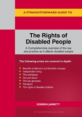 A Straightforward Guide To The Rights of Disabled People Revised Edition - Doreen Jarrett - 9781802365337