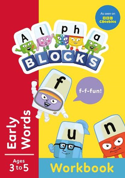 Alphablocks Early Words (Red Level Workbook), Alphablocks - Paperback - 9781802637342