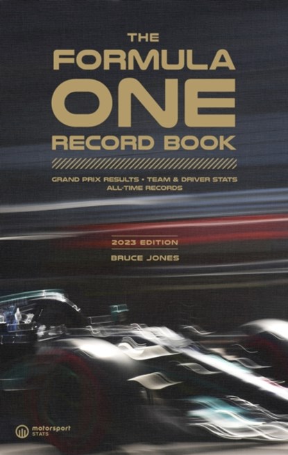 The Formula One Record Book (2023), Bruce Jones - Paperback - 9781802790894