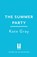 The Summer Party, Kate Gray - Gebonden - 9781802793765
