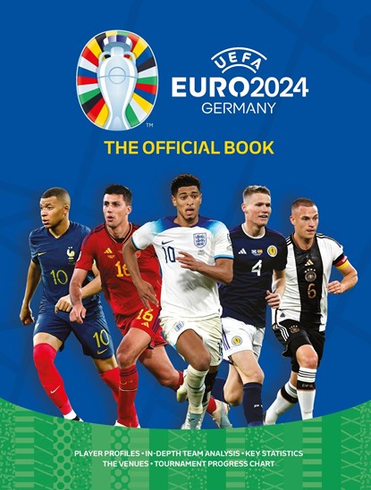 UEFA EURO 2024: The Official Book, Keir Radnedge - Paperback - 9781802797527