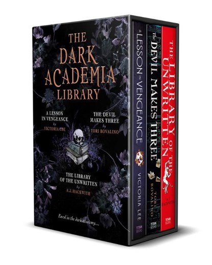 The Dark Academia Library, Victoria Lee ; A. J. Hackwith ; Tori Bovalino - Paperback Boxset - 9781803362175