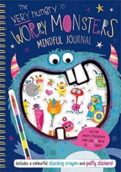 The Very Hungry Worry Monsters Mindful Journal, Alexandra Robinson ; Make Believe Ideas - Gebonden - 9781803370026