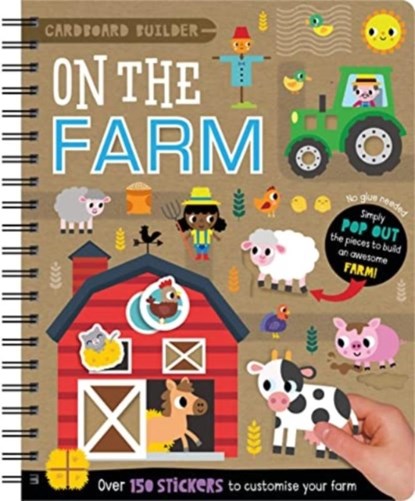 Cardboard Builder On the Farm, Patrick Bishop - Gebonden - 9781803370729