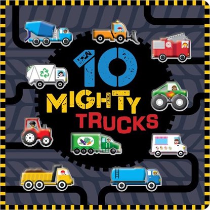 10 Mighty Trucks, Rosie Greening - Gebonden - 9781803372570