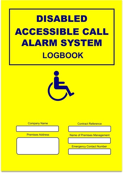 Disabled Call Alarm System Logbook, Docs-Store - Paperback - 9781803524375