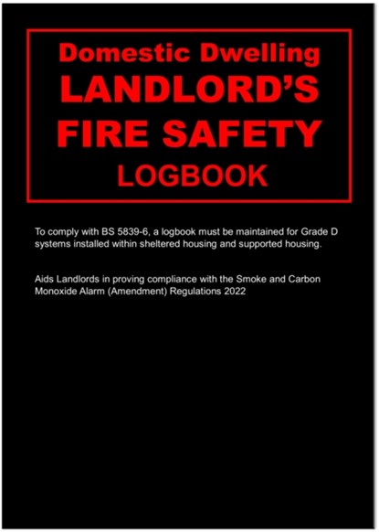 Landlords Domestic Dwelling Fire Safety Logbook, Docs-Store - Paperback - 9781803524399