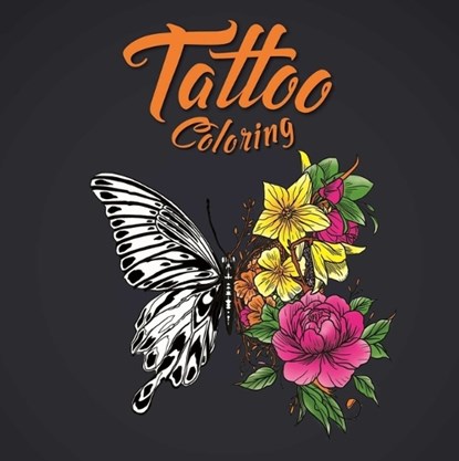 Tattoo Coloring: Adult Coloring Book, Igloobooks - Paperback - 9781803683898
