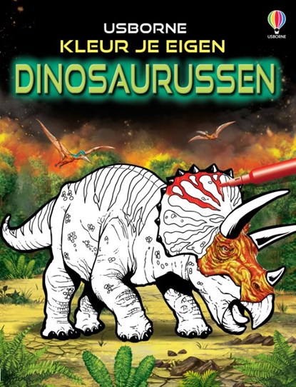 Kleur je eigen dinosaurussen, niet bekend - Paperback - 9781803702148