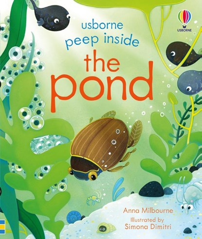 Peep Inside the Pond, Anna Milbourne - Gebonden - 9781803703350