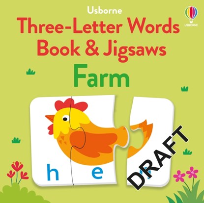 First Words Jigsaw Book: Farm, Kate Nolan - Gebonden - 9781803704913