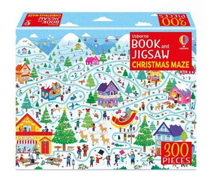 Usborne Book and Jigsaw Christmas Maze, Kate Nolan ; Sam Smith - Paperback - 9781803705057