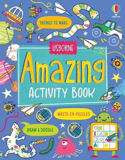 Amazing Activity Book, Usborne - Paperback - 9781803705781