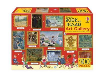 Book and Jigsaw Art Gallery, Rosie Dickins - Paperback - 9781803707884