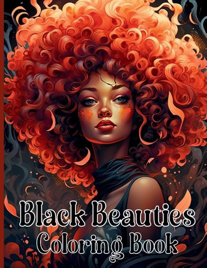 Black Beauties Coloring Book, Rita Z. Adams - Paperback - 9781803833187