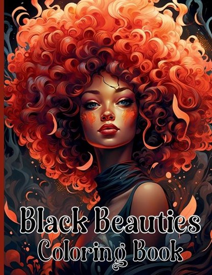 Black Beauties Coloring Book, Rita Z. Adams - Paperback - 9781803833187