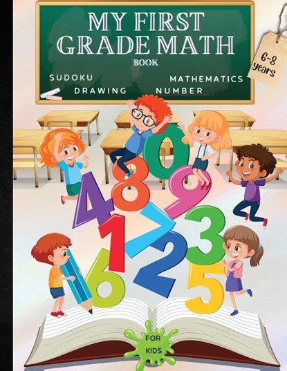 MY FIRST GRADE MATH BOOK, Russ West - Paperback - 9781803859804