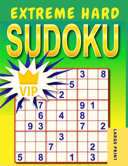 Extreme Hard Sudoku, Exotic Publisher - Paperback - 9781803896236