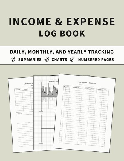 Income and Expense Log Book, Anastasia Finca - Paperback - 9781803932156