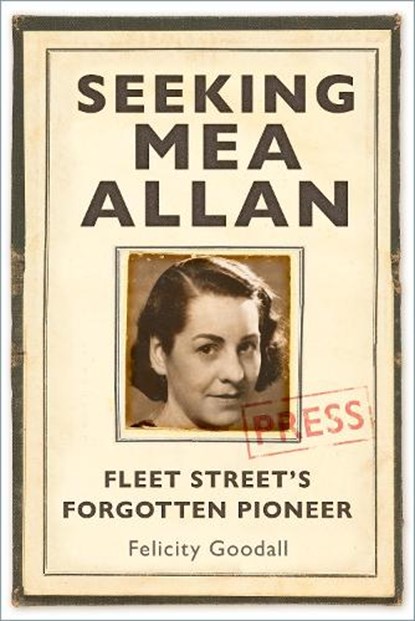 Seeking Mea Allan, Felicity Goodall - Gebonden - 9781803995526