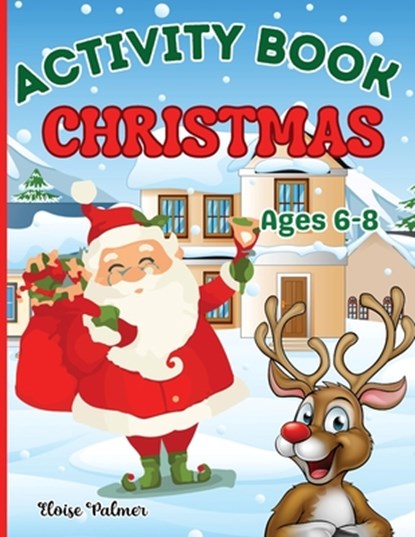 Christmas Activity Book for Kids Ages 6-8, Estelle Designs - Paperback - 9781804006122