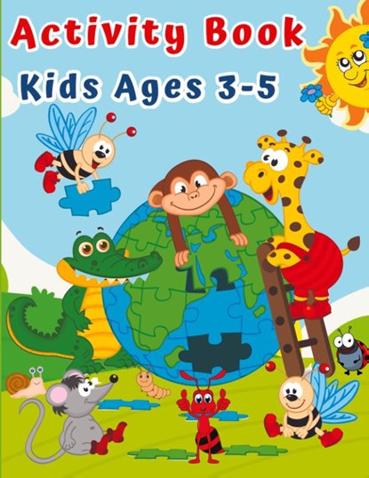 Activity Book for Kids Ages 3-5, Estelle Designs - Paperback - 9781804006139