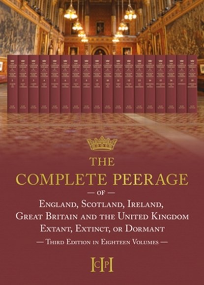 The Complete Peerage, Peter Hammond - Gebonden - 9781804200117