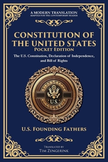 Constitution of the United States, U S Founding Fathers - Paperback - 9781804218266