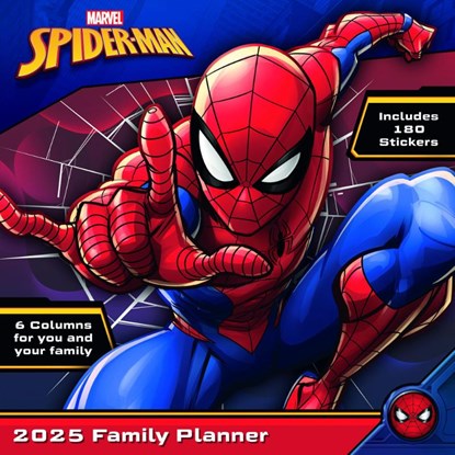 Spider-Man 2025 Family Planner Calendar, niet bekend - Paperback - 9781804231463