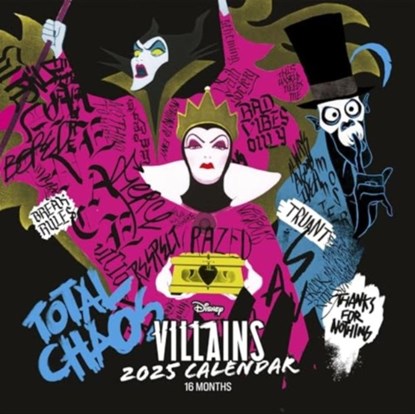 Disney Villains (Deviant Distortion) 2025 Square Calendar, niet bekend - Paperback - 9781804231531