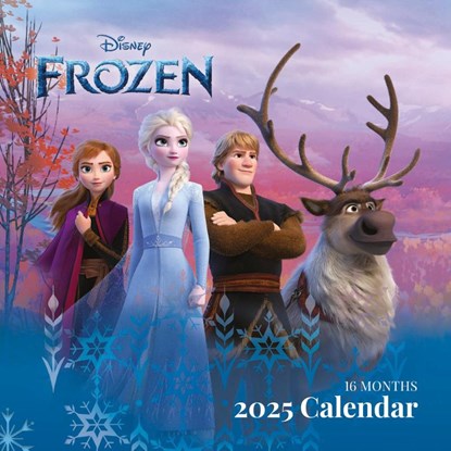 Frozen 2025 Square Calendar, niet bekend - Paperback - 9781804231555
