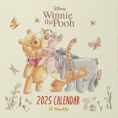 Winnie the Pooh (Crafting New Beginnings) 2025 Square Calendar, niet bekend - Paperback - 9781804231609
