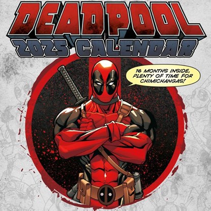 Deadpool 2025 Square Calendar, niet bekend - Paperback - 9781804231654