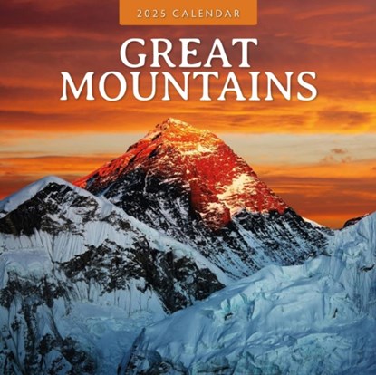 Great Mountains 2025 Square Wall Calendar, Red Robin - Paperback - 9781804426104