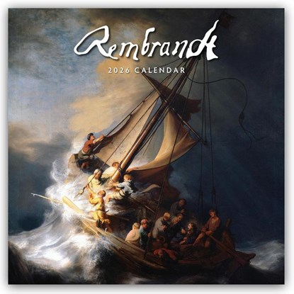 Rembrandt 2026 Square Wall Calendar, Red Robin - Paperback - 9781804429167