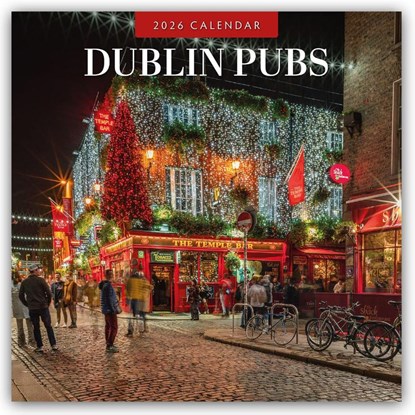 Dublin Pubs 2026 Square Wall Calendar, Red Robin - Paperback - 9781804429556