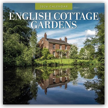 English Cottage Gardens 2026 Square Wall Calendar, Red Robin - Paperback - 9781804429570