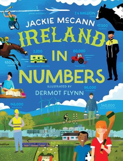 Ireland in Numbers, Jackie McCann - Gebonden - 9781804581780