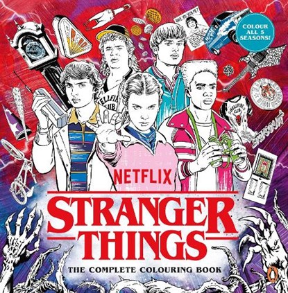 Stranger Things: The Complete Colouring Book, Netflix Entertainment LLC - Paperback - 9781804959046