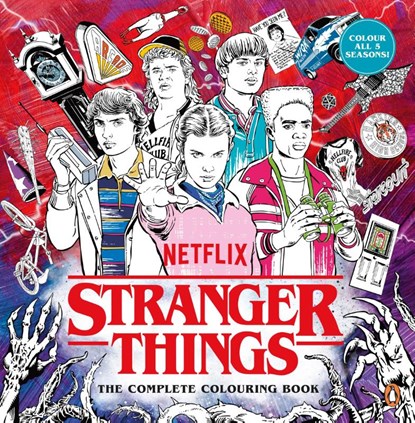 Stranger Things: The Complete Colouring Book, Netflix Entertainment LLC - Paperback - 9781804959046