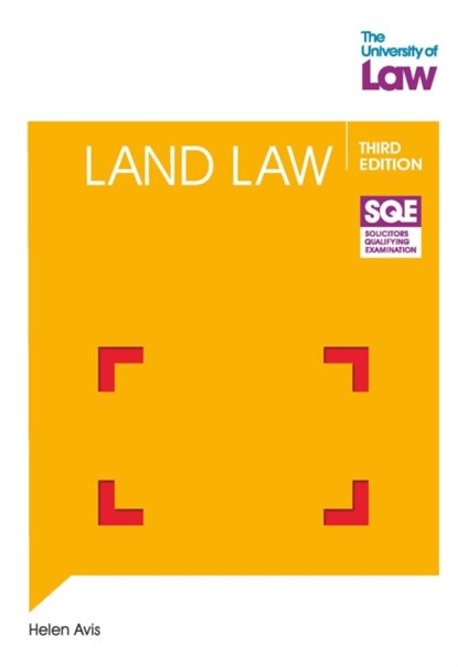 SQE - Land Law 3e, Helen Avis - Paperback - 9781805020066