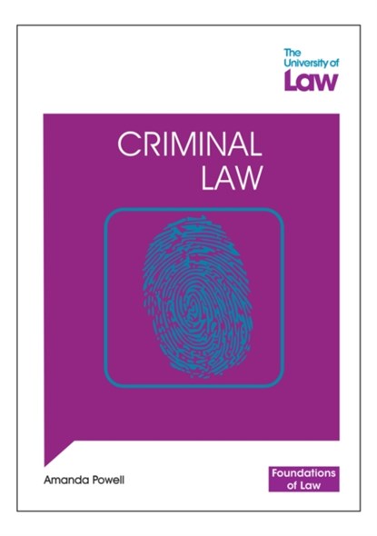 Foundations of Law - Criminal Law, Amanda Powell - Paperback - 9781805021001
