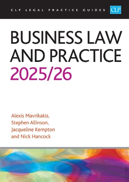 Business Law and Practice 2025/26, Mavrikakis - Paperback - 9781805021667