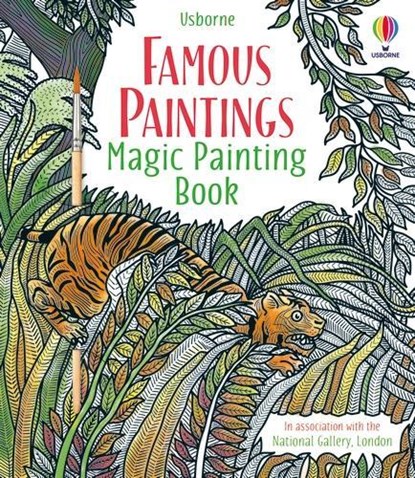 Famous Paintings Magic Painting Book, Rosie Dickins - Paperback - 9781805070252