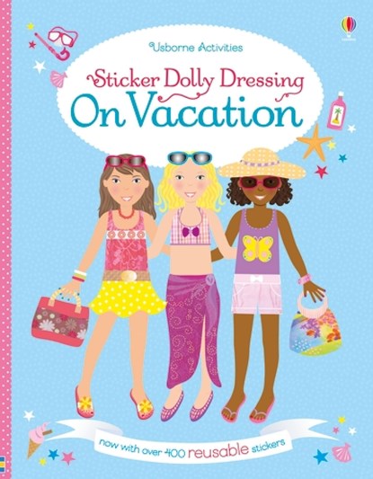 Sticker Dolly Dressing on Vacation, Lucy Bowman - Paperback - 9781805070351