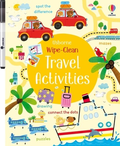 Wipe-Clean Travel Activities, Kirsteen Robson - Paperback - 9781805070566